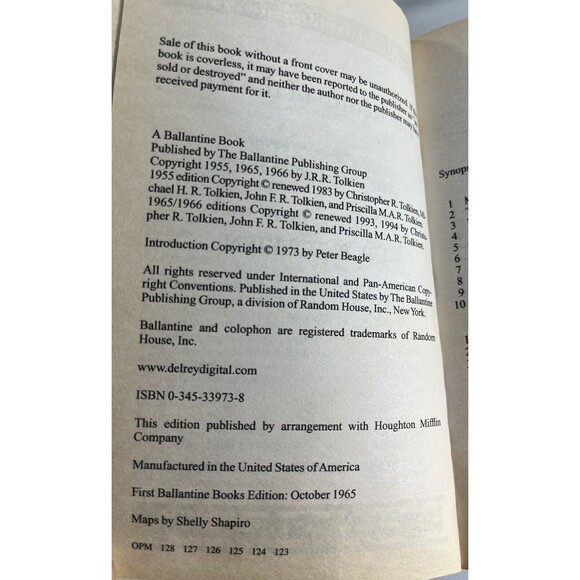 The Lord of the Rings: The Return of the King by J.R.R. Tolkien Paperback - Picture 8 of 8